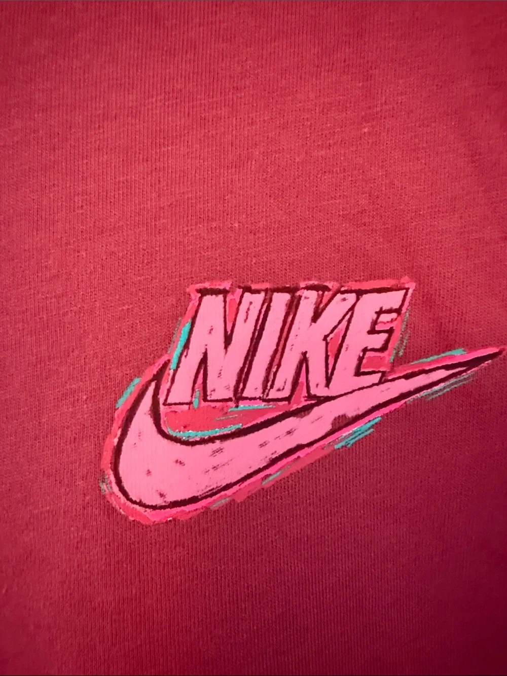 Youth Nike Graphic Tee ‘Berry Pink’